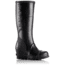 Sorel Joan Rain Wedge Tall Rubber Boot - Women's-Black/Sea Salt-Medium-6.5