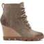 Sorel Joan Uptown Lace Boot - Womens, Khaki II, 7.5 US, 1930911297-7.5
