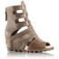 Sorel Joanie Gladiator Sandal - Women's-Pebble-Medium-10.5