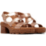 Sorel Joanie Heel Ankle Strap Sandals - Women's, 204, 8.5, 2069761-204-8.5