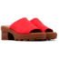 Sorel Joanie Heel Slide Sandals - Womens, Red Glo/Gum 2, 12, 2069771-617-12