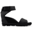 Sorel Joanie Ii Ankle Strap Casual Sandals - Womens, Black, 9.5, 1841101010-9.5