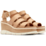 Sorel Joanie III Ankle Strap Sandals - Womens, Honest Beige/Chalk, 9.5 US, 1999391-247-9.5