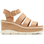 Sorel Joanie III Ankle Strap Sandals - Womens, Honest Beige/Chalk, 9.5 US, 1999391-247-9.5