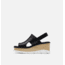 Sorel Joanie III Slingback Wedge Sandals - Womens, Black/White, 9.5 US, 1999411-010-9.5