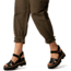 Sorel Joanie IV Ankle Strap Wedge Sandals - Womens, Black/Black, 5, 2069781-010-5