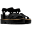 Sorel Joanie IV Ankle Strap Wedge Sandals - Womens, Black/Black, 5, 2069781-010-5