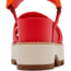 Sorel Joanie IV Ankle Strap Wedge Sandals - Womens, Red Glo/Honey White, 8, 2069781-617-8