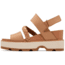 Sorel Joanie IV Slingback Wedge Sandals - Womens, Honest Beige/Bleached Ceramic, 6.5, 2069801-246-6.5