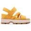 Sorel Joanie IV Slingback Wedge Sandals - Womens, Yellow Ray/Honey White, 7, 2069801-765-7