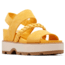 Sorel Joanie IV Slingback Wedge Sandals - Womens, Yellow Ray/Honey White, 7, 2069801-765-7