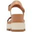 Sorel Joanie IV Y Strap Wedge Sandals - Womens, Honest Beige/Bleached Ceramic, 6, 2076831-243-6