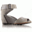 Sorel Joanie Sandal - Women's-Dove/Quarry-Medium-10.5