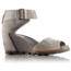 Sorel Joanie Sandal - Women's-Dove/Quarry-Medium-8.5