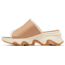 Sorel Kinetic Impact Slide High Sandal - Womens, Honest Beige/Honey White, 9, 2030471-247-9