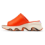 Sorel Kinetic Impact Slide High Sandal - Womens, Optimized Orange/Honey White, 7, 2030471-862-7