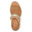 Sorel Kinetic Impact Slingback Heel Sandal - Womens, Honest Beige/Honey White, 10.5, 2030481-247-10.5