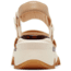 Sorel Kinetic Impact Slingback Heel Sandal - Womens, Honest Beige/Honey White, 10.5, 2030481-247-10.5