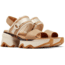 Sorel Kinetic Impact Slingback Heel Sandal - Womens, Honest Beige/Honey White, 10.5, 2030481-247-10.5