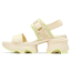 Sorel Kinetic Impact Slingback Heel Sandal - Womens, Honey White/Luminous Lime, 9, 2030481-292-9