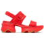 Sorel Kinetic Impact Slingback Heel Sandal - Womens, Red Glo/Gum 16, 7.5, 2030481-617-7.5