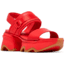Sorel Kinetic Impact Slingback Heel Sandal - Womens, Red Glo/Gum 16, 7.5, 2030481-617-7.5