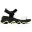 Sorel Kinetic Impact Y-Strap High Sandal - Womens, Black/Jet, 10.5, 2030461-012-10.5