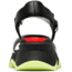 Sorel Kinetic Impact Y-Strap High Sandal - Womens, Black/Jet, 10.5, 2030461-012-10.5