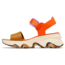 Sorel Kinetic Impact Y-Strap High Sandal - Womens, Optimized Orange/Honey White, 11, 2030461-862-11