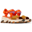 Sorel Kinetic Impact Y-Strap High Sandal - Womens, Optimized Orange/Honey White, 11, 2030461-862-11