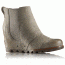Sorel Lea Wedge Leather Casual Boot, Women's, Kettle, 11 US, 1787771005-11