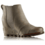 Sorel Lea Wedge Leather Casual Boot, Womens, Kettle, 9 US, 1787771005-9