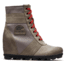 Sorel Lexie Wedge Boot - Womens, Quarry, 10.5 US, 1808531051-10.5
