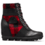 Sorel Lexie Wedge Boots - Women's, TARTAN Black, 10, 1877151010-10
