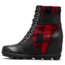 Sorel Lexie Wedge Boots - Women's, TARTAN Black, 10, 1877151010-10
