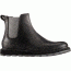 Sorel Madson Chelsea Waterproof Casual Boot - Men's-Black/Black-Medium-9.5