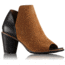 Sorel Nadia Bootie Suede Casual Boot, Women's, Camel Brown, 11 US, 1787251224-11