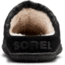 Sorel Nakiska Scuff Slipper - Womens, Black, 9, 1877001010-9
