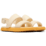 Sorel Ona Streetworks Go-To Flat Sandal - Womens, Honey White/Yellow Ray, 9.5, 2070231-292-9.5