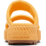 Sorel Ona Streetworks Slide Mid Sandal - Womens, Yellow Ray/Sea Salt, 5, 2069911-765-5