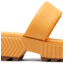 Sorel Ona Streetworks Slide Mid Sandal - Womens, Yellow Ray/Sea Salt, 5, 2069911-765-5