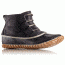 Sorel Out N About Leather Casual Boot, Black, 10 US, 1573351-012-10