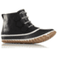 Sorel Out 'N About Leather Casual Boot - Women's-Black-Medium-12