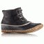 Sorel Out N About Leather Casual Boot, Women's, Black, 5.5 US, 1573351012-5.5