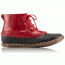 Sorel Out N About Rain Boot, Women's, Bright Red/Black, 6 US, 1735301691-6