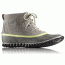 Sorel Out 'N About Suede Casual Boot, Women's, Dove/Black, 6 US, 1776251081-6