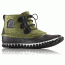 Sorel Out 'N About Textile Casual Boot, Women's, Olive Drab/Black, 5.5 US, 1798031389-5.5