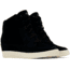 Sorel Out N About Wedge - Womens, Black/Sea Salt, 11, 2033031-010-11
