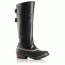 Sorel Slimpack Riding Tall II Casual Boot - Women's-Black-Medium-6.5