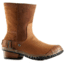 Sorel Slimshortie Casual Boot - Women's-Elk/Grizzly Bear-Medium-6.5 US